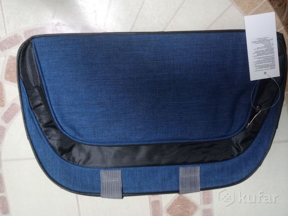 фото сумка (43х19х30 см) синяя, серая,черная спорт  6