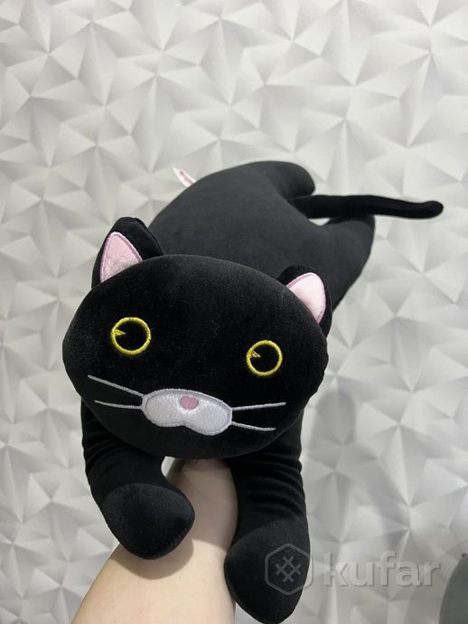 фото мягкая игрушка «черный кот» 0
