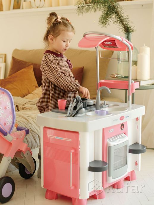 фото  детские кухня, стиральная машина, плита наборы ''carmen'' полесье 0