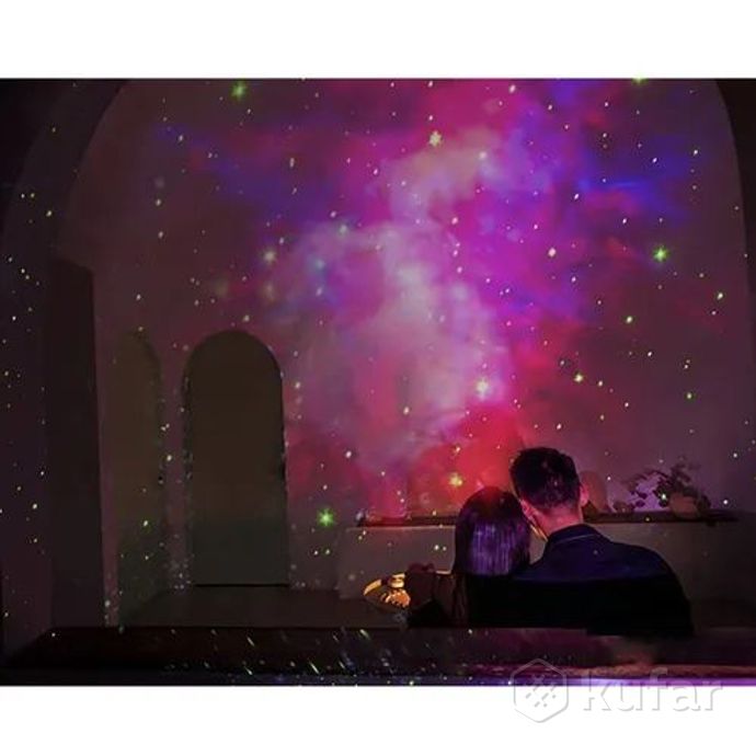 фото астронавт лазерный ночник-проектор звёздного неба (космонавт) сидящий маленький и большой, со звездо 8