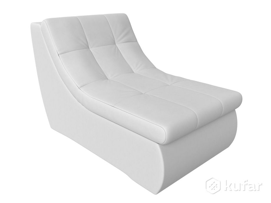 фото модуль холидей кресло экокожа белый - лига диванов 0