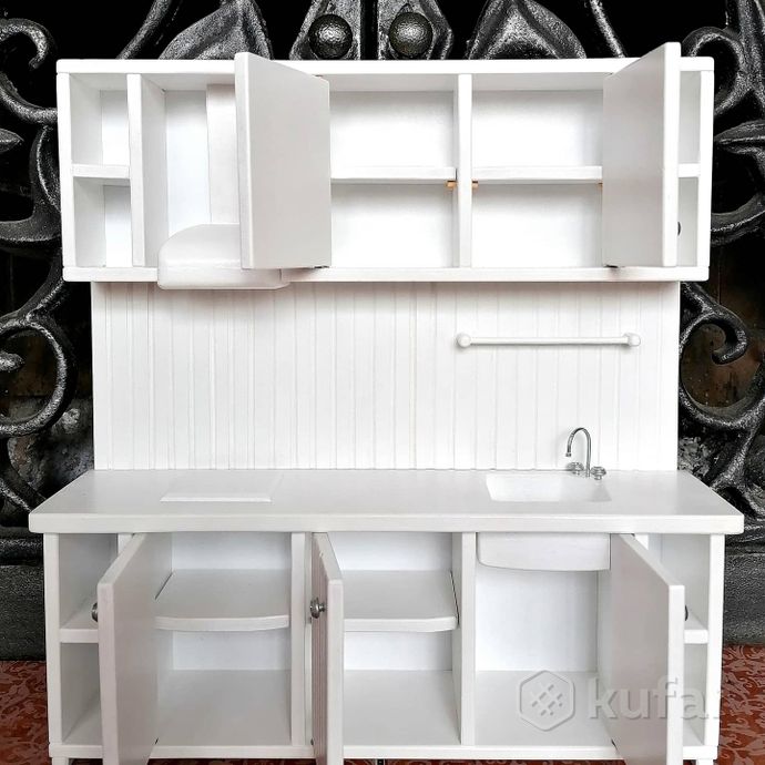 фото кухня для домика барби, мебель для барби 3