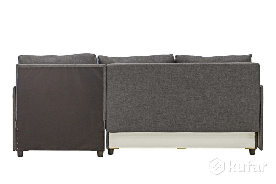 фото угловой диван-кровать юни (серый в наличии) 4