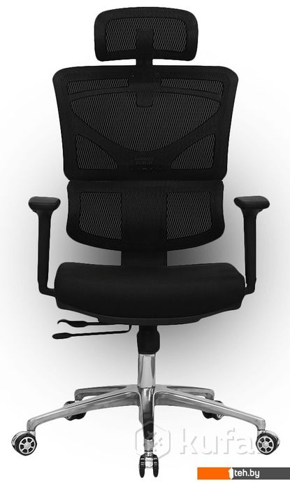 фото офисные кресла и стулья evolution ergo fabric (черный) 0