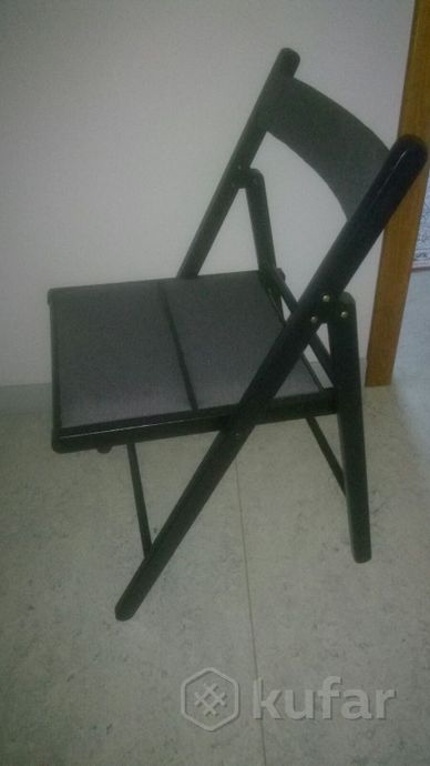 фото новый стул складной мягкий икея, массив бука 1