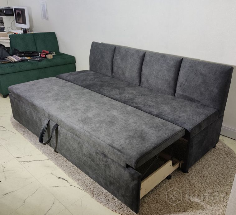 фото в наличии кухонный диван со спальным местом муви 190 см 1