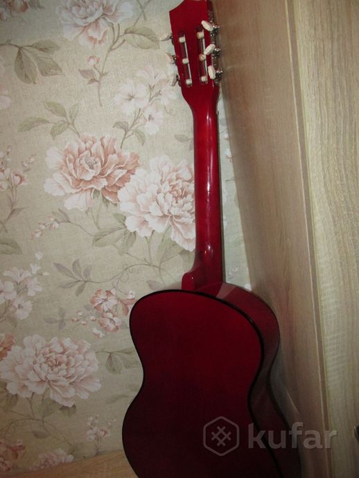 фото классическая новая гитара + чехол в подарок 14