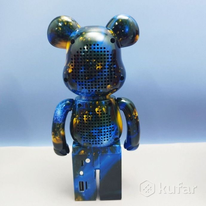 фото беспроводная креативная bluetooth колонка мишка bearbrick ls-02 (bluetooth колонка, fm-радио, usb, м 2