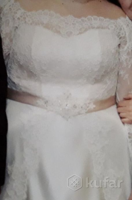 фото свадебное платье 54-56р 5