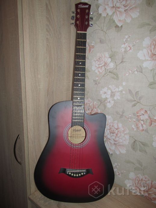 фото гитары с матовым покрытием лака + чехол (подарок) 12