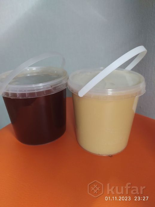 фото мёд лесной малина и гречка, доставка по островцу. 0