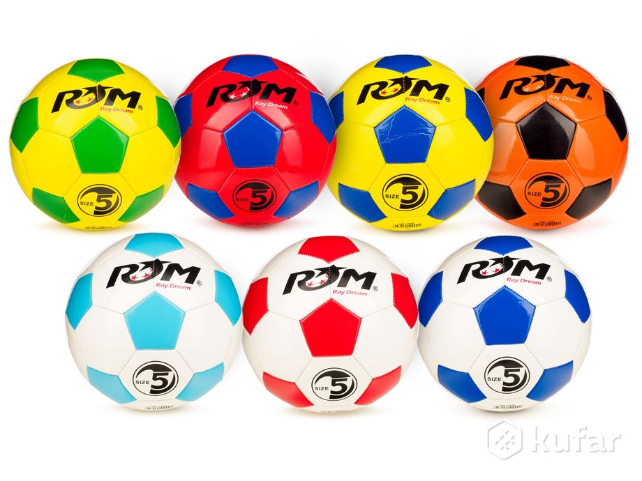 фото мяч футбольный 5 размер арт. rm-1000 1