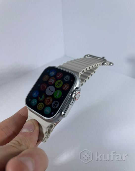 фото  умные часы смарт часы apple watch  smart ultra  x8+ ultra - 49 мм (copy)  смарт часы 5
