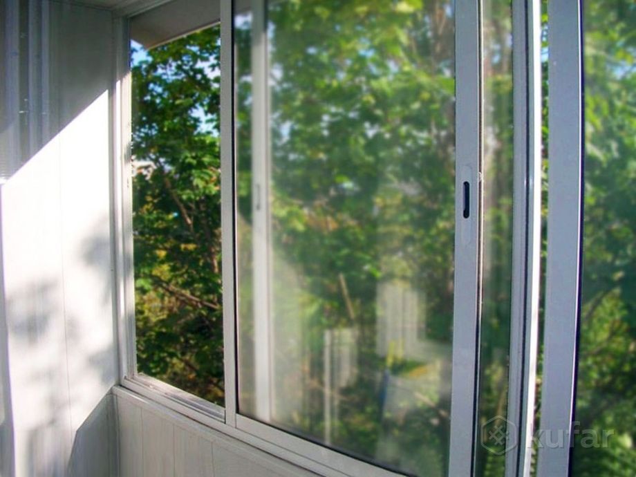 фото алюминиевые раздвижные рамы на балкон. рассрочка. гарантия. 0