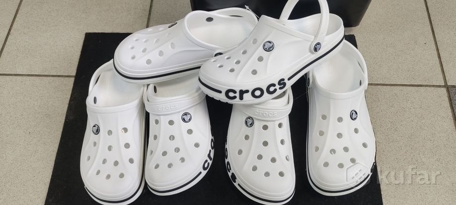 фото crocs кроксы кроссы белые мужские 36-44 0