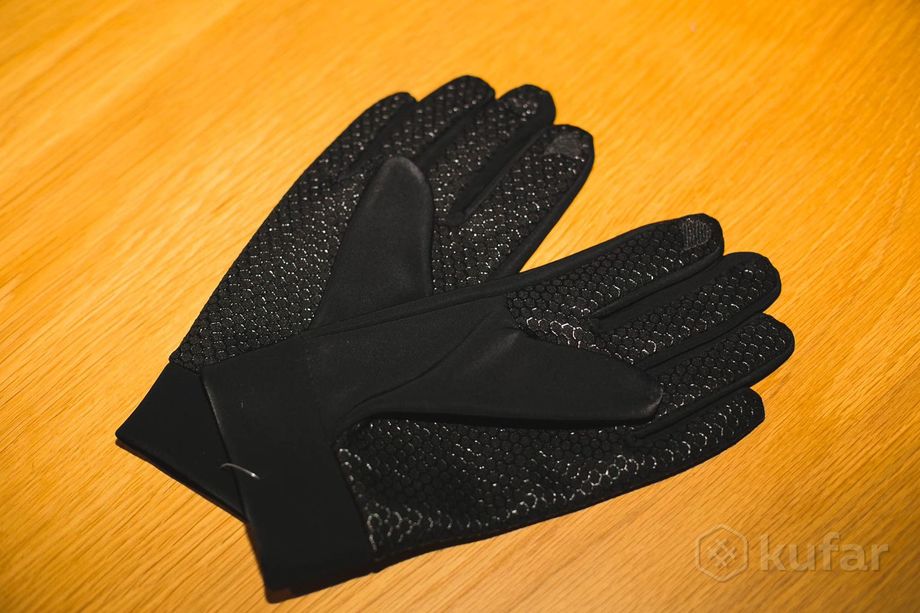 фото перчатки весенние nike с рефлективом и тачскрином s, m, l, xl 1