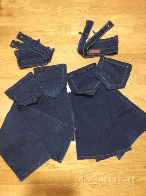 фото джинс. карманы, штанины, пояса. 1