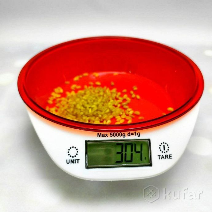 фото электронные кухонные весы kitchen scales 5кг со съемной чашей 7