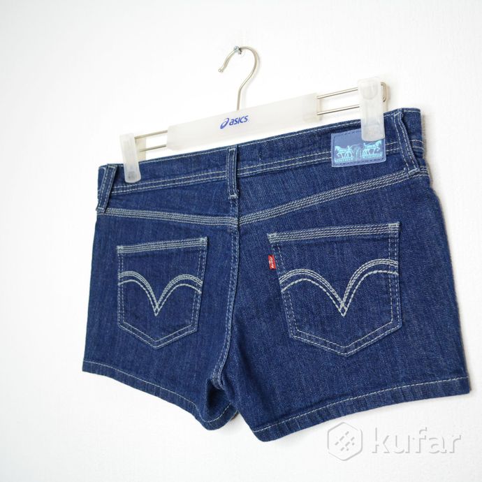 фото джинсовые шорты levi's women denim shorts 1
