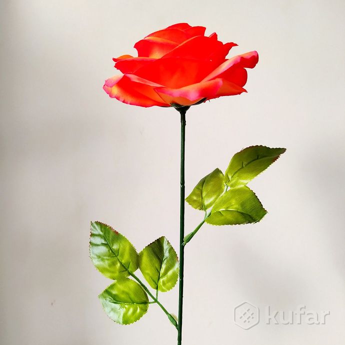 фото роза искусственная 65 см 1