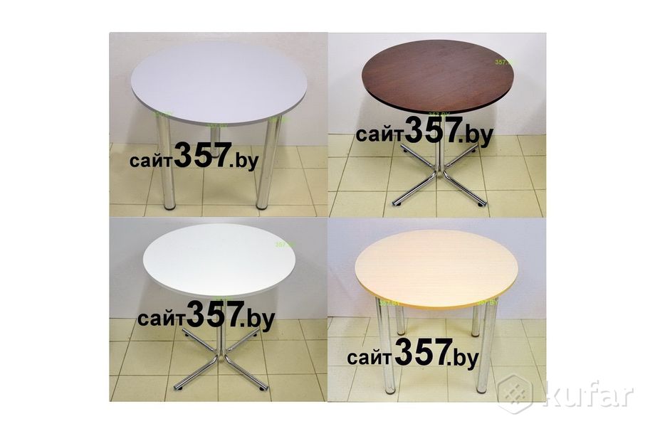 фото 6, стол круглый выбор размера цвета стул табурет 0