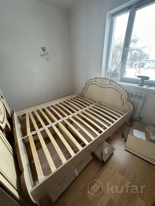 фото спальня (шкаф, кровать, прикроватные тумбы,зеркало 1