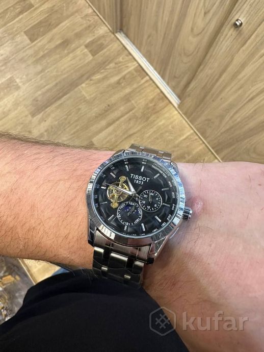 фото мужские часы tissot (механика с автоподзаводом,новые,реплика) 0