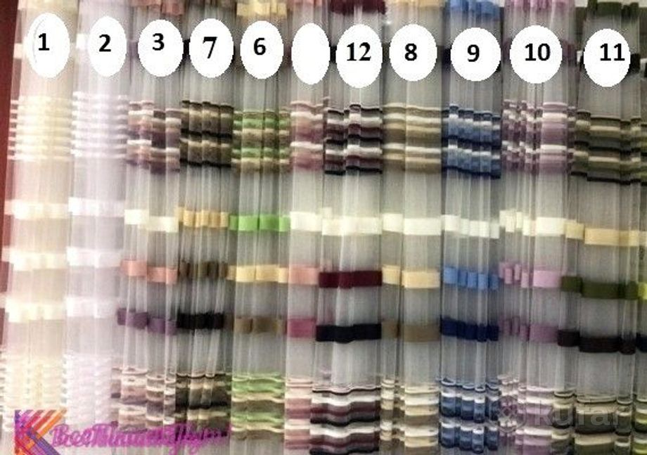 фото тюль сетка на отрез высота 280 разные цвета 0