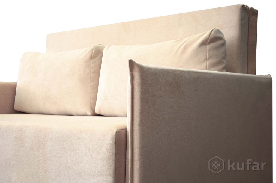 фото прямой двухместный диван-кровать визит-3 (4 цвета в наличии) 10
