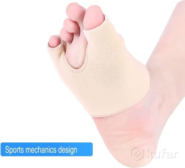 фото носочки компрессионные от косточки на ноге valgus socks (с гелевой вставкой) 3