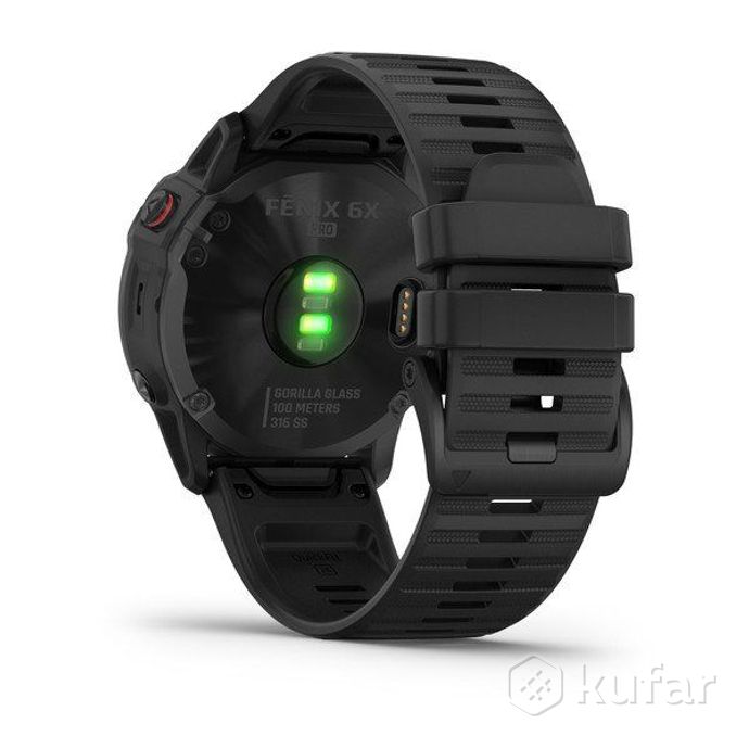 фото умные часы garmin fenix 6x pro черный с черным ремешком, лучшая цена, официальная гарантия, доставка 5