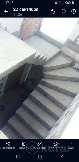 фото лестница монолитная бетонная  все виды 10