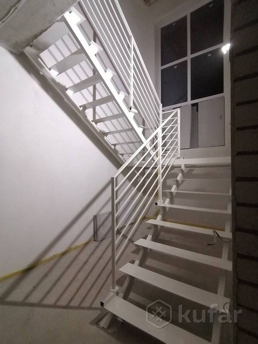 фото каркас лестницы, ограждения,  1