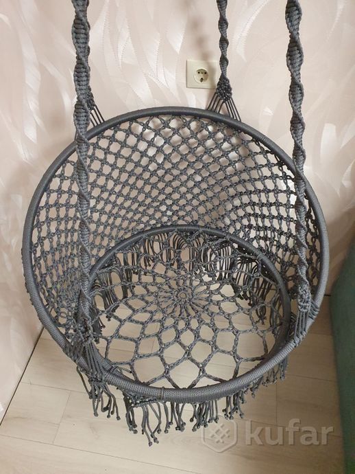 фото кресло подвесное (садовая качеля)  5