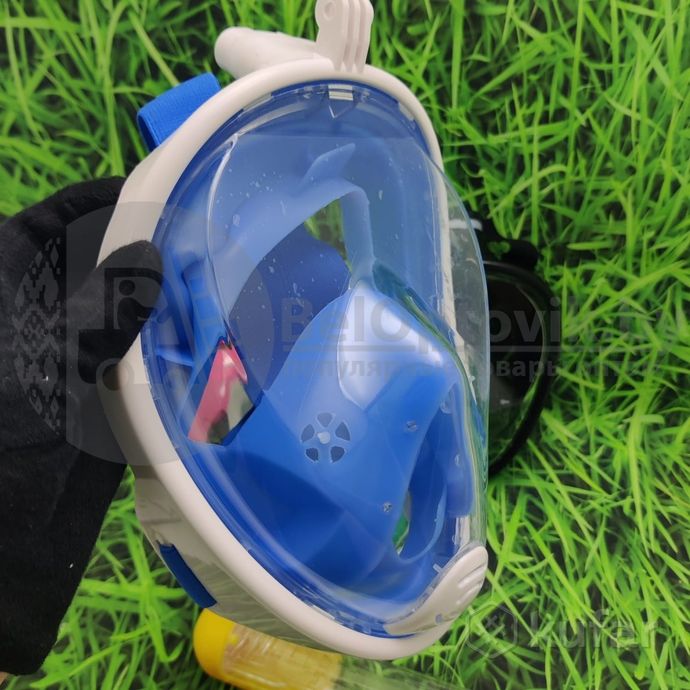 фото хит цена маска для снорклинга (плавание под поверхностью воды) freebreath с креплением для экшн каме 5