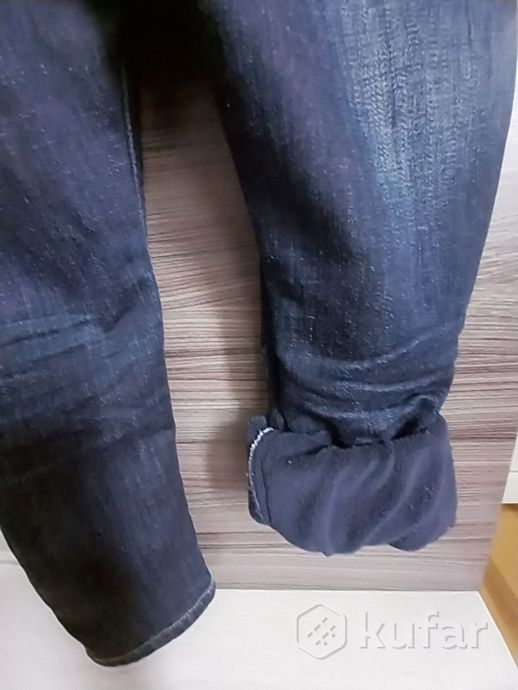 фото теплые джинсы на 98-104 см 2