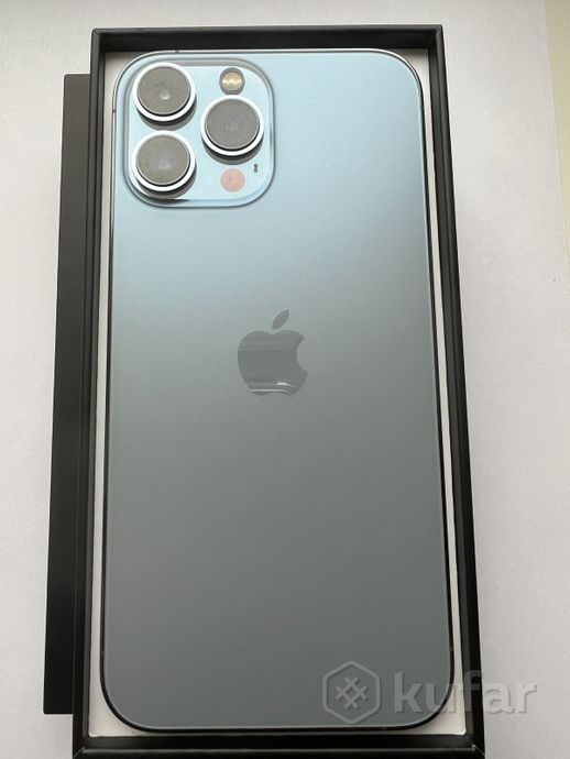 фото apple iphone 13 pro max 256 gb sierra blue как новый гарантия 1