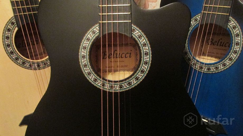 фото гитары с матовым покрытием лака + чехол (подарок) 11