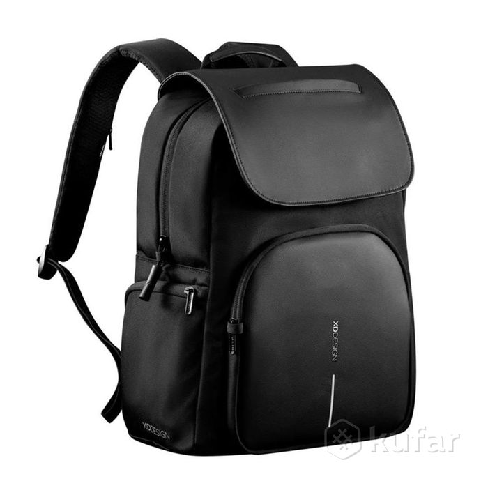 фото рюкзак для ноутбука xd design soft daypack (черный) 1