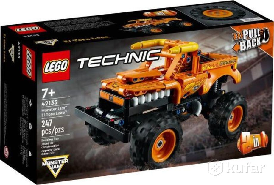 фото конструктор ''lego'' technic monster jam el toro loco 42135 0