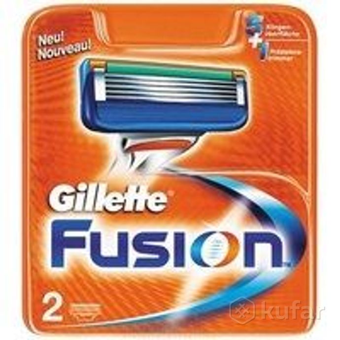 фото сменные кассеты для бритья gillette fusion5 (2 шт) 7702018877478 0