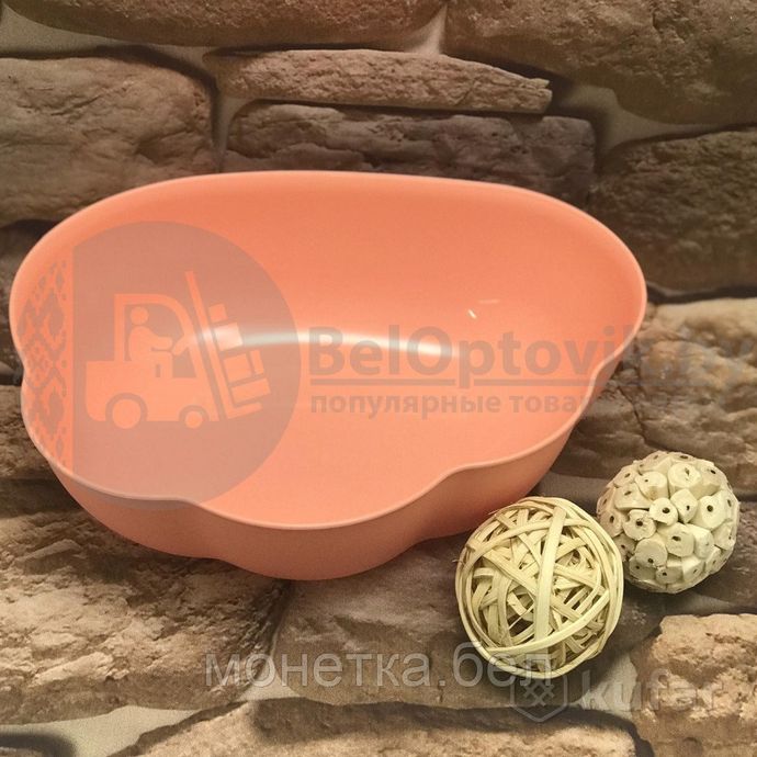 фото терка-дуршлаг cleaning basket two in one со сменными насадками розовый корпус 4