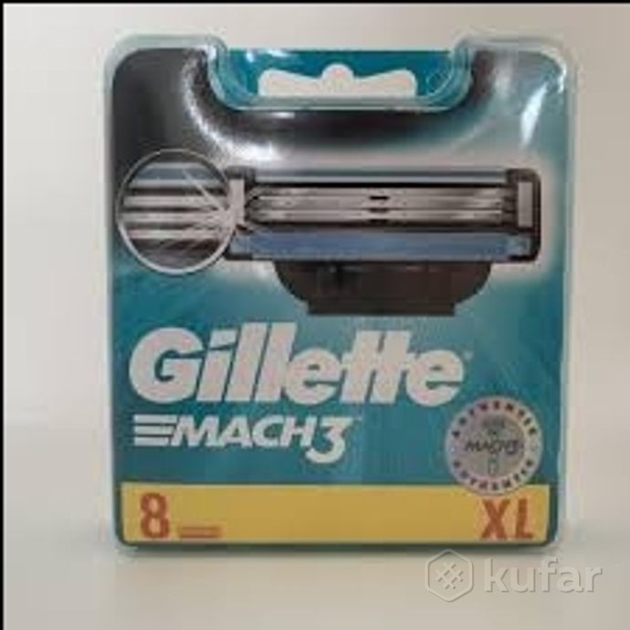 фото кассеты для бритья gillette mach3 и gillette fusio 2