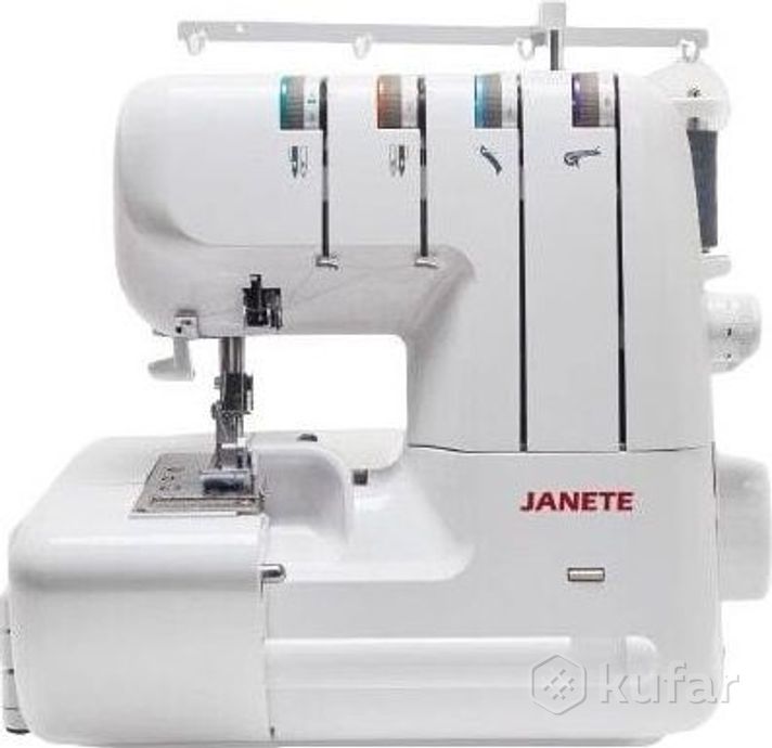 фото швейная машина ''janete'' 328 white (оверлок) 0