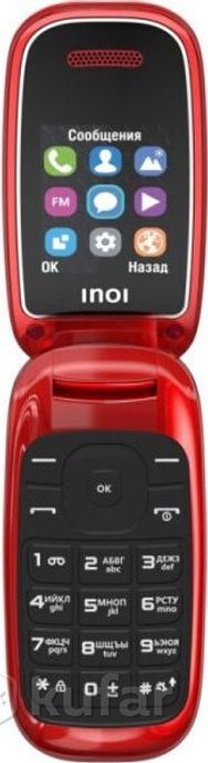 фото мобильный телефон ''inoi'' 108r red dual sim 1