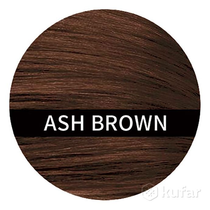 фото загуститель для волос в пакете immetee keratin hair building fibers (аналог fully) 25г ash brown 0