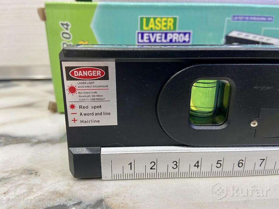 фото лазерный уровень laser level. pro4 lv - 04  рулетк 5