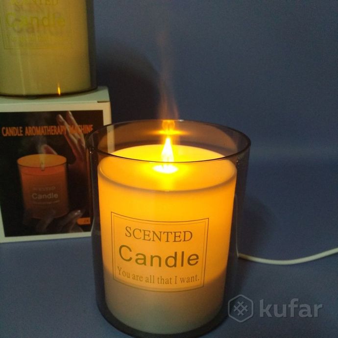 фото увлажнитель воздуха candle  / аромадиффузор - ночник свеча 8