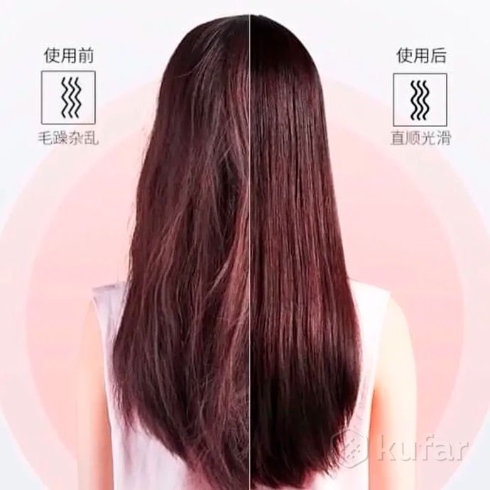 фото электрическая расчёска для выпрямления волос hair straightener straight comb 2