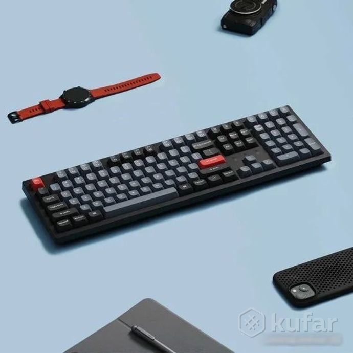 фото клавиатура keychron k10 pro rgb k10p-h1-ru (keychron k pro red) 4